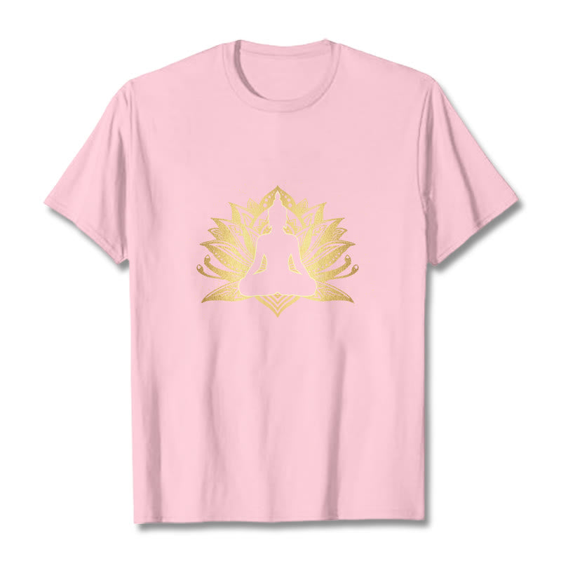 Camiseta de Buddha Stones de Buda - Rosa claro - 2XL - image 13