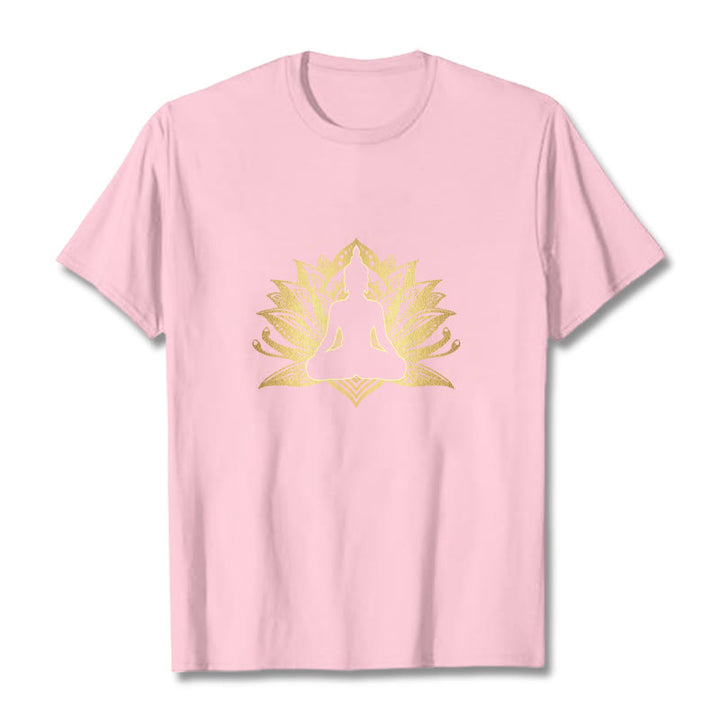 Camiseta de Buddha Stones de Buda - Rosa claro - 2XL - image 13