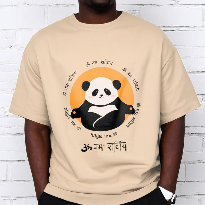 Camiseta con diseño de Buddha Stones Panda sánscrito Namah Shivaya - image 9