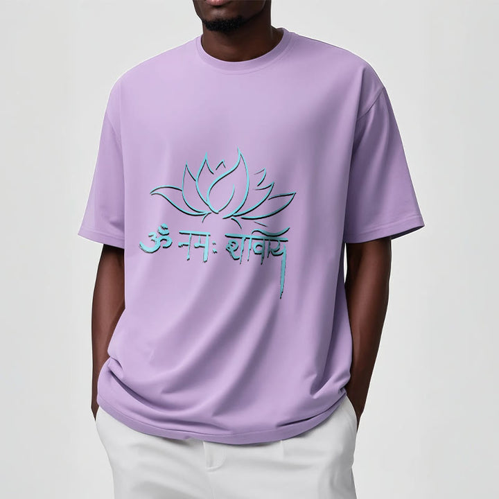 Camiseta con Buddha Stones, loto, sánscrito, Namah Shivaya - image 17