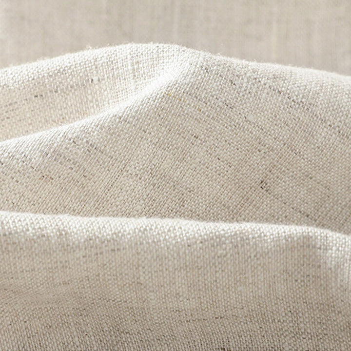 Pantalones harén de lino y algodón para mujer, informales, con diseño de encaje lateral, de Buddha Stones, de largo 7-8 y bolsillos - image 22