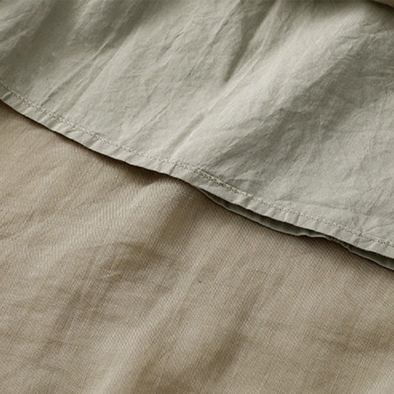 Falda de algodón para mujer con diseño de volantes de verano con Buddha Stones - image 8