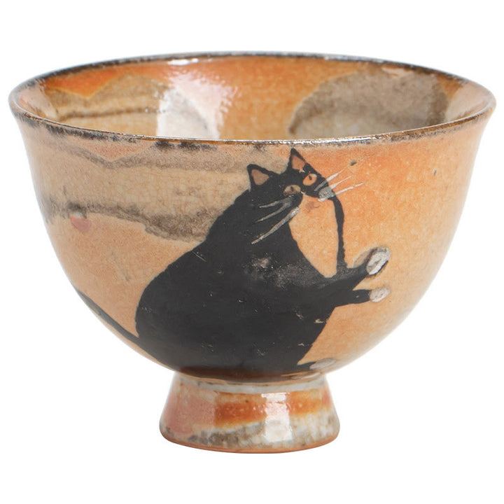 Taza de té de kung fu con diseño de gato pequeño y adorable de Buddha Stones (60 ml) - image 4