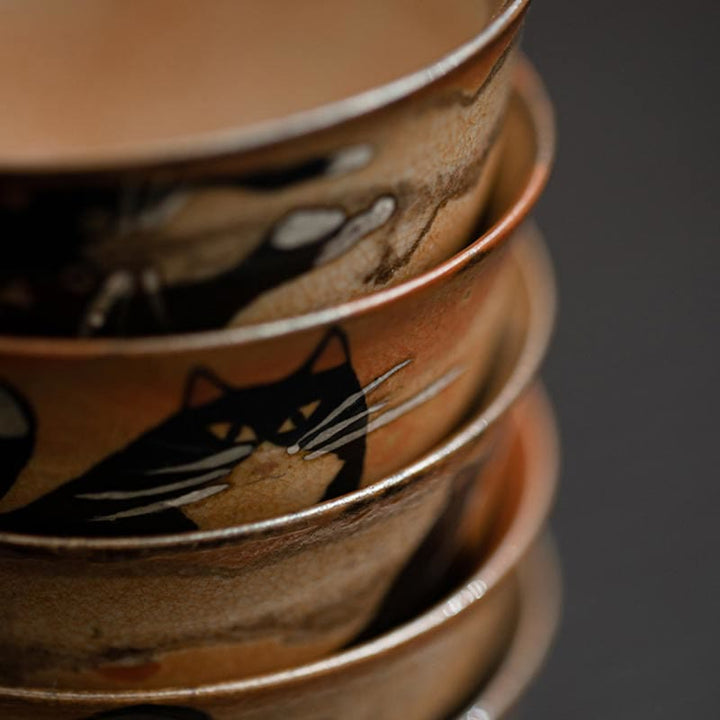 Taza de té de kung fu con diseño de gato pequeño y adorable de Buddha Stones (60 ml) - image 17