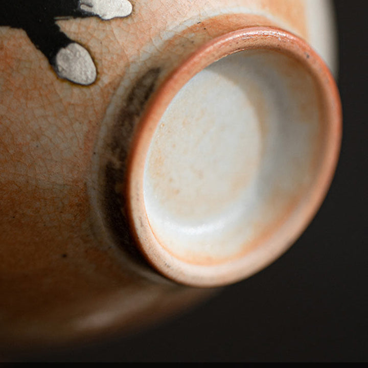 Taza de té Gaiwan de cerámica con diseño de gato y Buddha Stones , taza de té Kung Fu con tapa, 130 ml - image 5