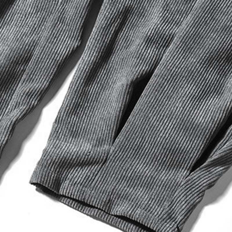 Pantalones bombachos casuales de algodón liso con bolsillos para hombre de Buddha Stones - image 24