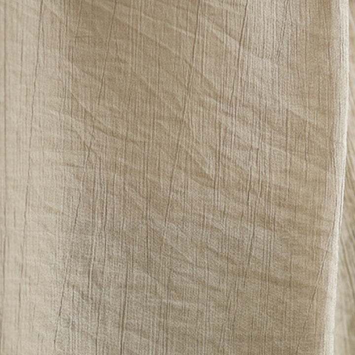 Chaleco sin mangas de algodón y lino para mujer, informal, con diseño de Buddha Stones, liso, con botones en la espalda y cuello alto - image 17