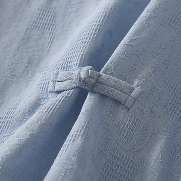 Chaleco de lino y algodón sin mangas para mujer, de color liso, con Buddha Stones , de verano - image 3