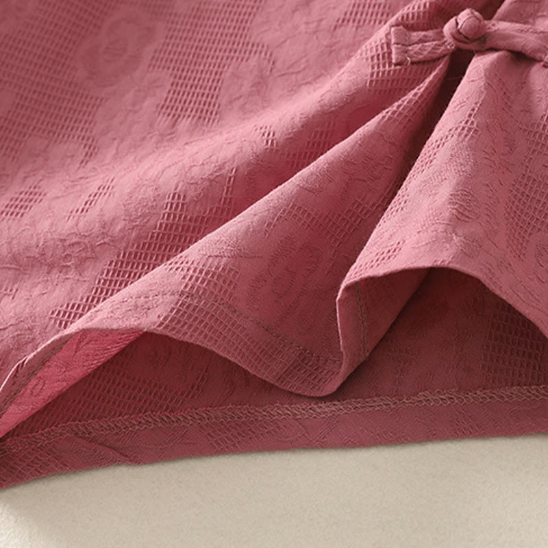 Chaleco de lino y algodón sin mangas para mujer, de color liso, con Buddha Stones , de verano - image 15