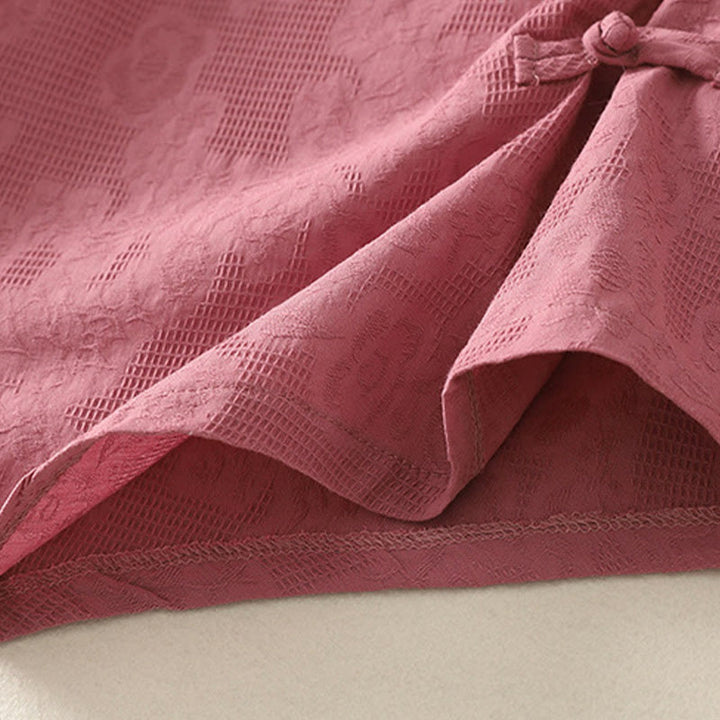 Chaleco de lino y algodón sin mangas para mujer, de color liso, con Buddha Stones , de verano - image 15