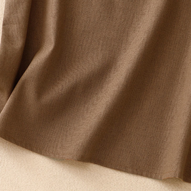 Chaleco sin mangas de lino y algodón con cuello cuadrado de verano para mujer con Buddha Stones - image 1