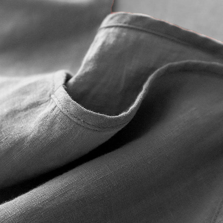 Chaleco de lino y algodón para mujer con diseño de correa ajustable y diseño de Buddha Stones de verano - image 18