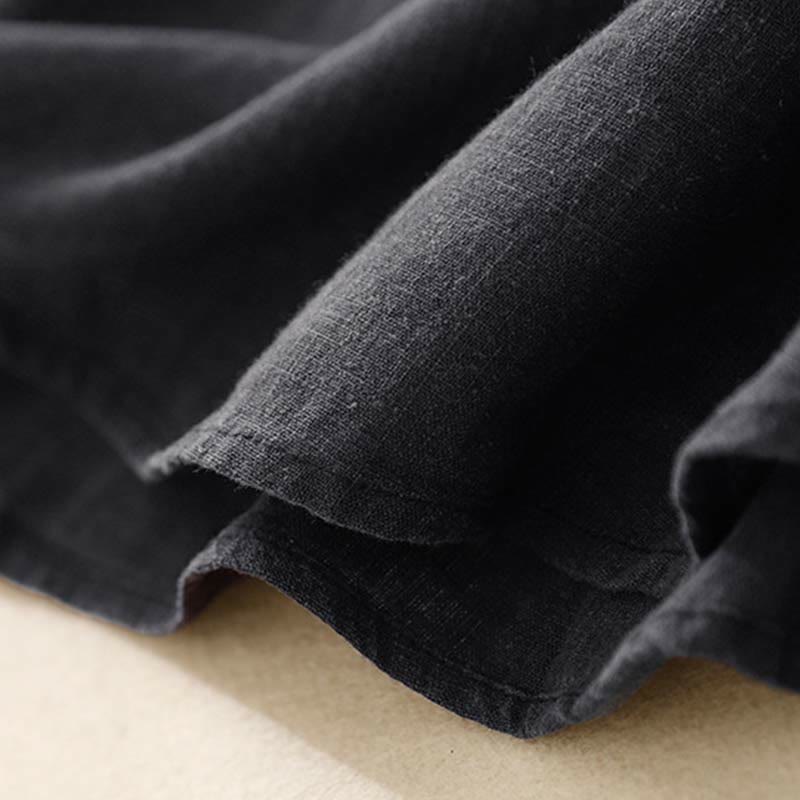 Chaleco de algodón para mujer, sin mangas, con diseño simple de patchwork de primavera y Buddha Stones - image 8