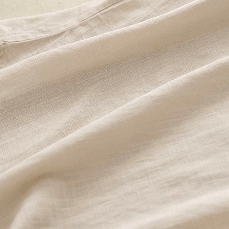 Chaleco de algodón para mujer, sin mangas, con diseño simple de patchwork de primavera y Buddha Stones - image 15