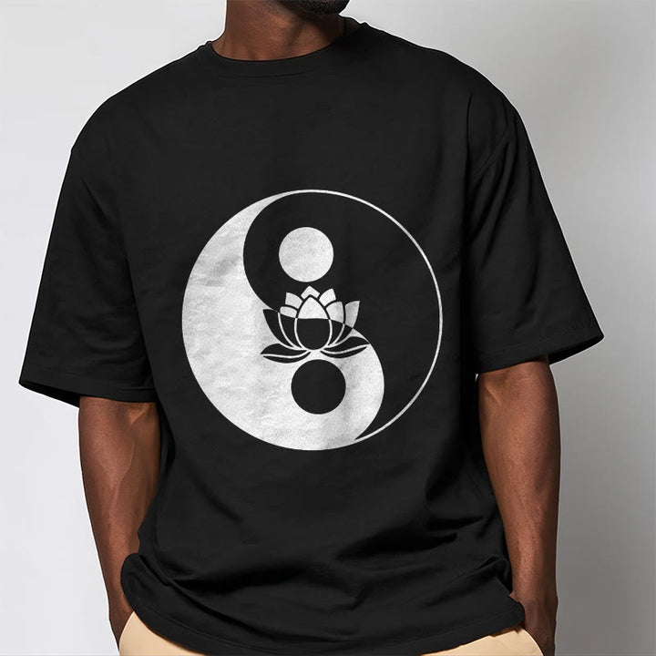 Camiseta con Buddha Stones, flor de loto y yang - image 5