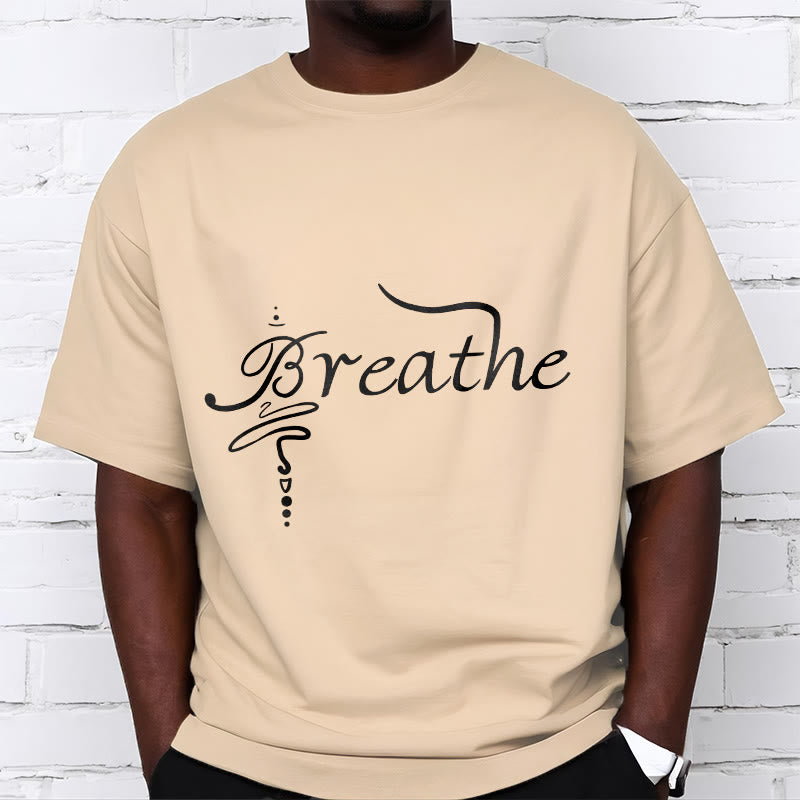 Camiseta con la palabra "Boutique Stones Breathe" de Buddha Stones - image 9