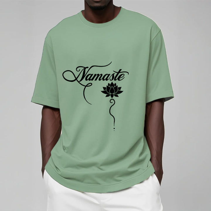 Camiseta Buddha Stones HELLO Hindi Lotus - image 15