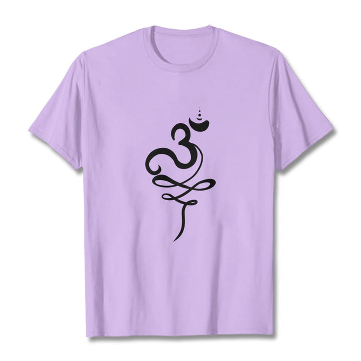 Camiseta Buddha Stones OM Sanskrit - Ciruela - 2XL - image 16