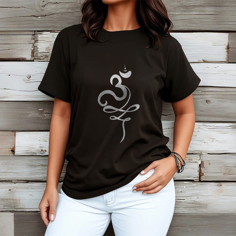 Camiseta Buddha Stones OM Sanskrit - image 3
