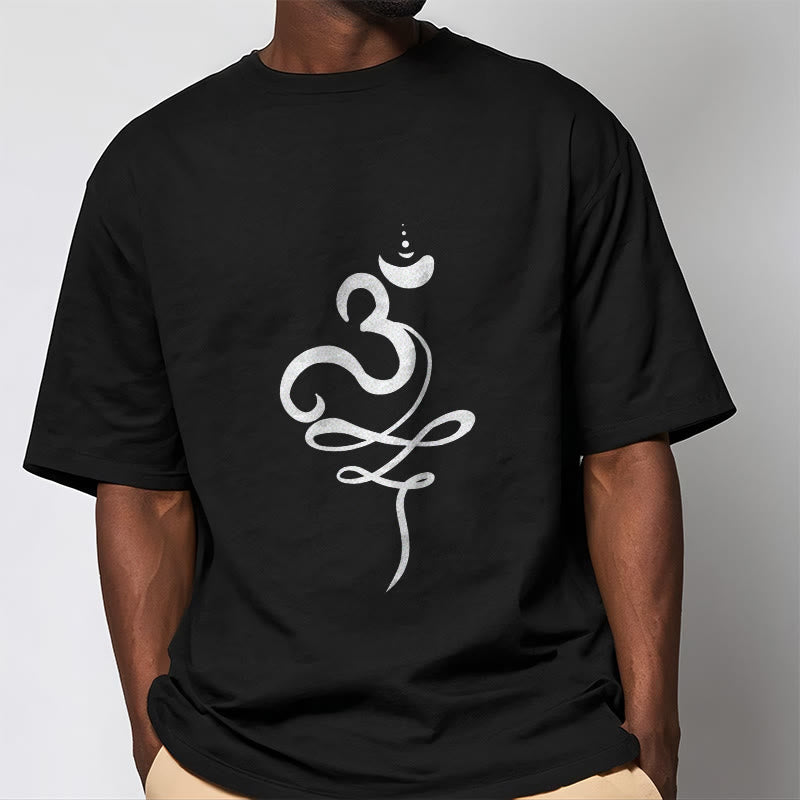 Camiseta Buddha Stones OM Sanskrit - image 1