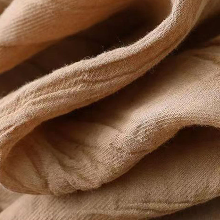 Vestido midi informal de acrílico sin mangas con bolsillos y cordón ajustable en la cintura, hecho a mano, con Buddha Stones - image 6