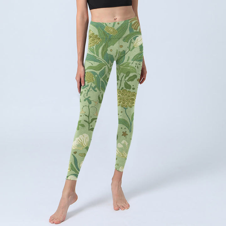 Leggings de yoga para mujer con estampado de Buddha Stones - image 6