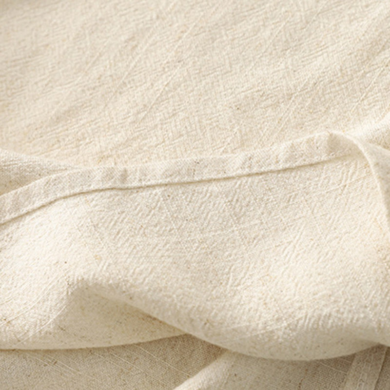 Vestido midi de poliéster sin mangas con bolsillos y diseño de botones hechos a mano con costuras casuales de Buddha Stones . - image 13