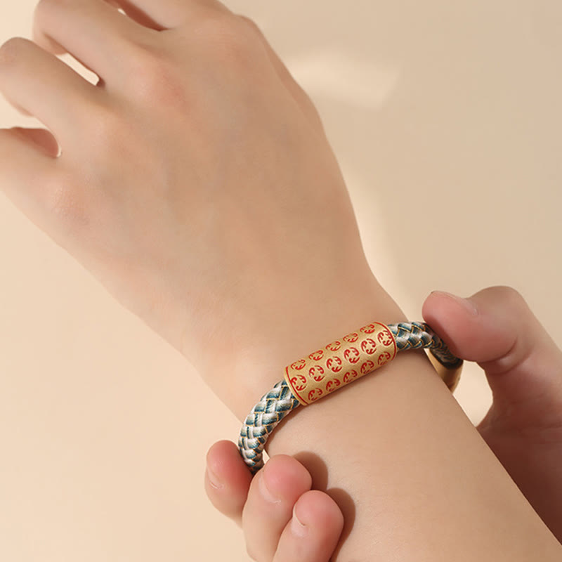 Pulsera tibetana con Buddha Stones y ruedas calientes, varios colores, cuerda, nudo de diamante, hebilla de la suerte