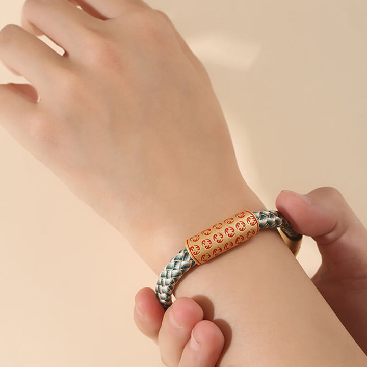 Pulsera tibetana con Buddha Stones y ruedas calientes, varios colores, cuerda, nudo de diamante, hebilla de la suerte