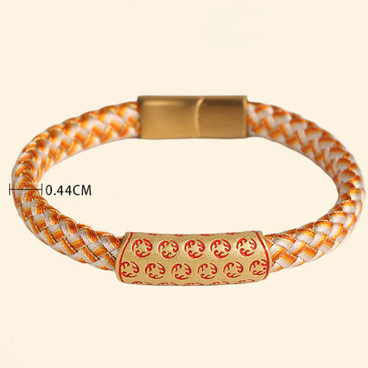Pulsera tibetana con Buddha Stones y ruedas calientes, varios colores, cuerda, nudo de diamante, hebilla de la suerte