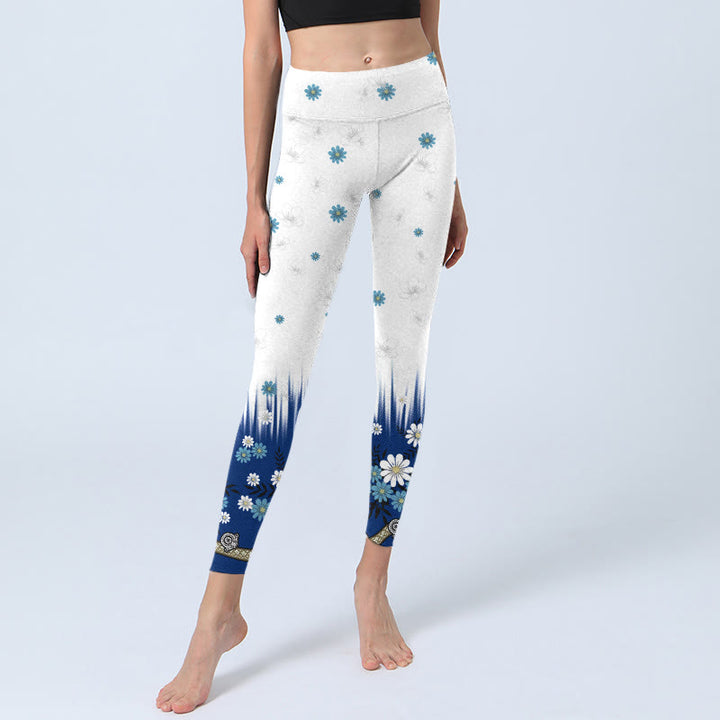 Leggings de yoga para mujer con estampado de Buddha Stones - image 6