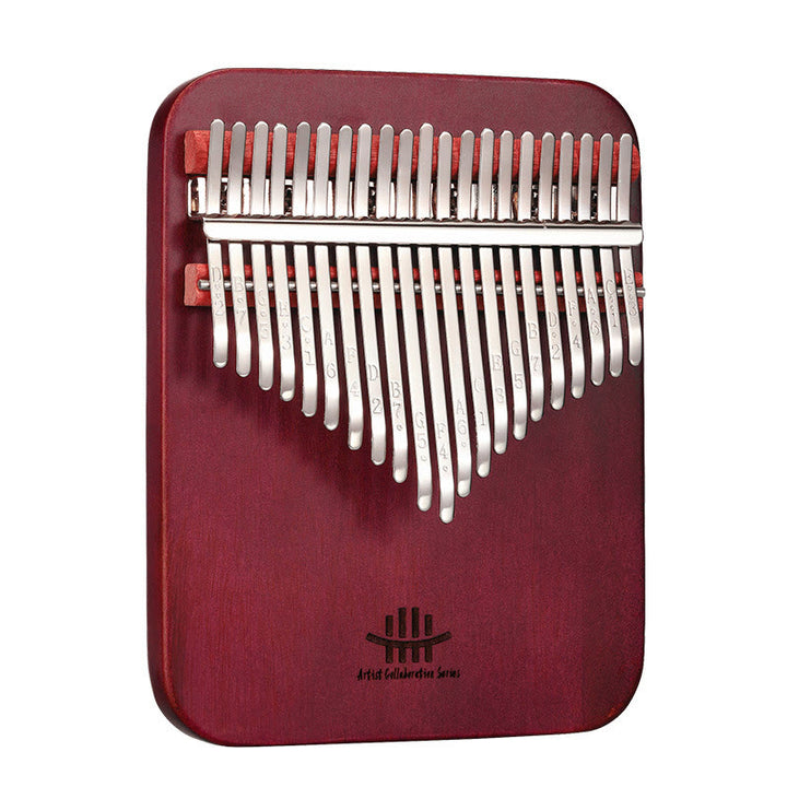 Kalimba de 21 teclas con Buddha Stones , piano de pulgar de madera Peltogyne, piano de dedo portátil