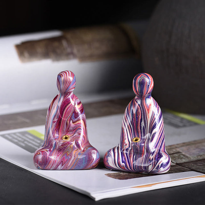 Mini Buddha Stones de Buda, para decoración de incienso de la paz.
