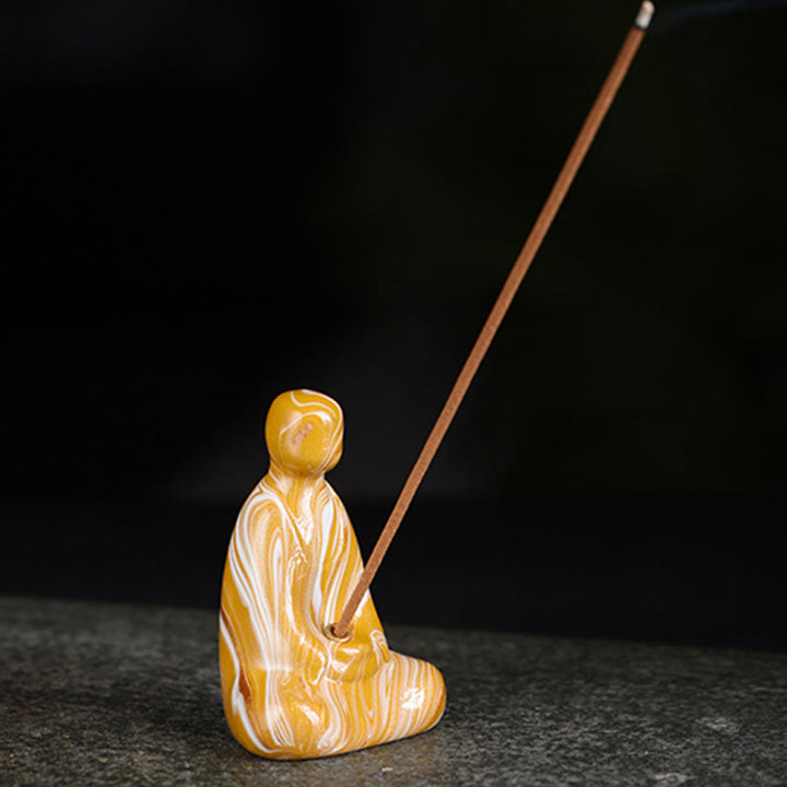 Mini Buddha Stones de Buda, para decoración de incienso de la paz.