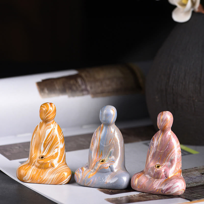 Mini Buddha Stones de Buda, para decoración de incienso de la paz. - image 0