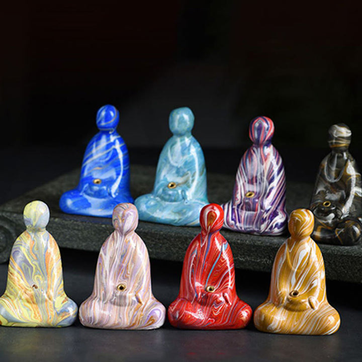 Mini Buddha Stones de Buda, para decoración de incienso de la paz.