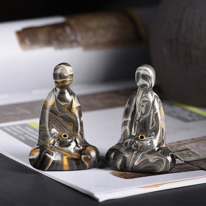 Mini Buddha Stones de Buda, para decoración de incienso de la paz.