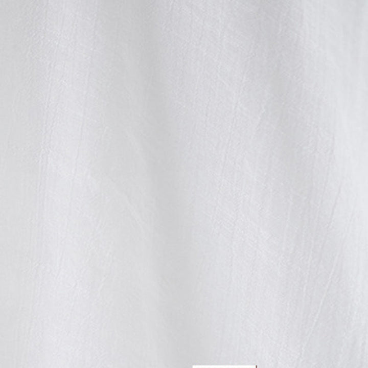 Conjunto de 3 piezas de top sin mangas con dobladillo irregular, pantalones anchos y bolsillos, estilo casual vintage blanco con Buddha Stones , para meditación, zen y tai chi, para mujer