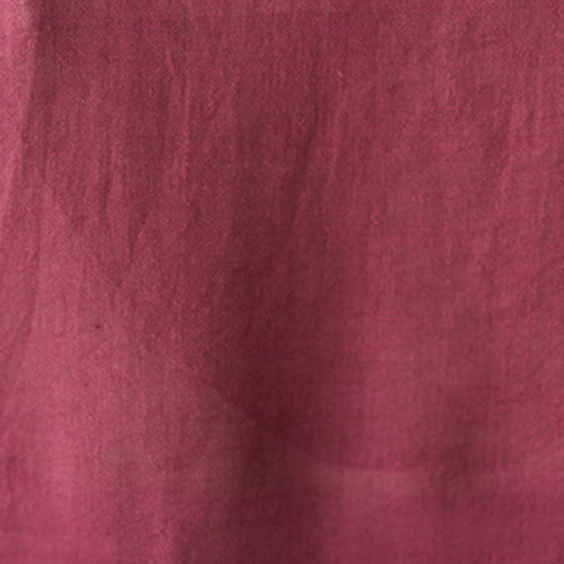 Conjunto informal de 2 piezas con Buddha Stones , camisa, top y falda con bolsillos, manga tres cuartos, cuello inclinado, meditación, zen, tai chi, para mujer