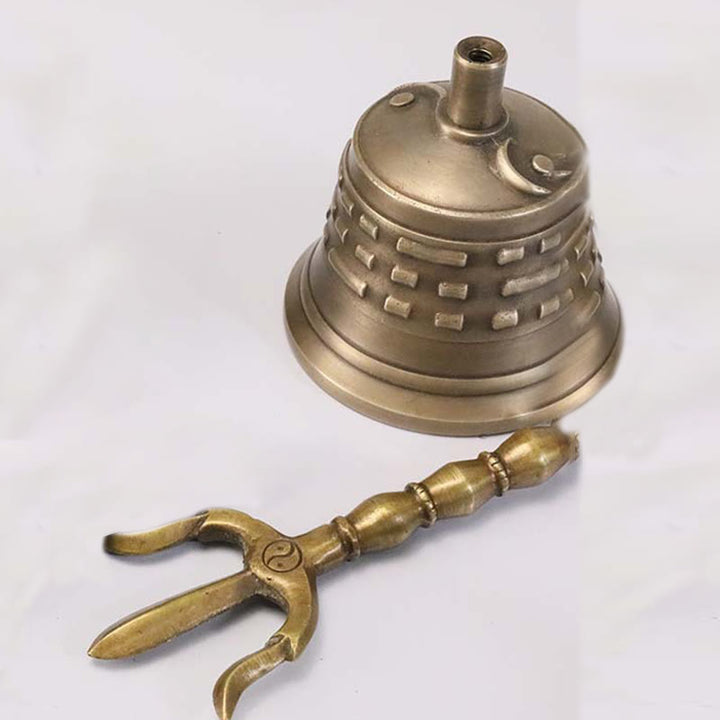 Buddha Stones hechas a mano, meditación tibetana, Vajra Dorje, campana de calabaza, Yin Yang, cobre, decoración de iluminación - image 1