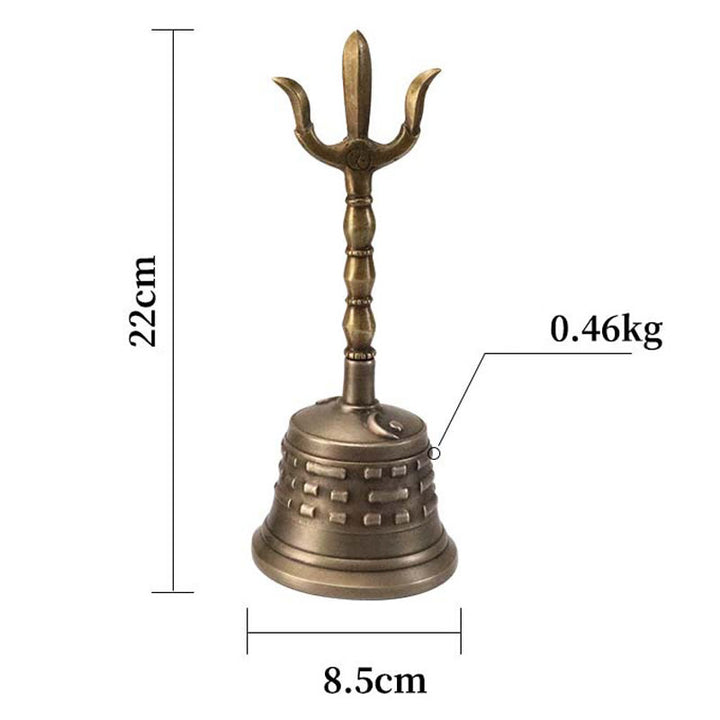 Buddha Stones hechas a mano, meditación tibetana, Vajra Dorje, campana de calabaza, Yin Yang, cobre, decoración de iluminación - image 4