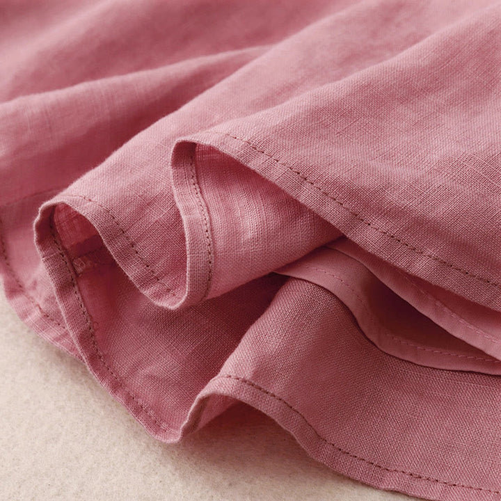 Conjunto de 2 piezas de camisa de manga larga con estampado de Buddha Stones y pantalones cortos para mujer, con bolsillos. - image 15