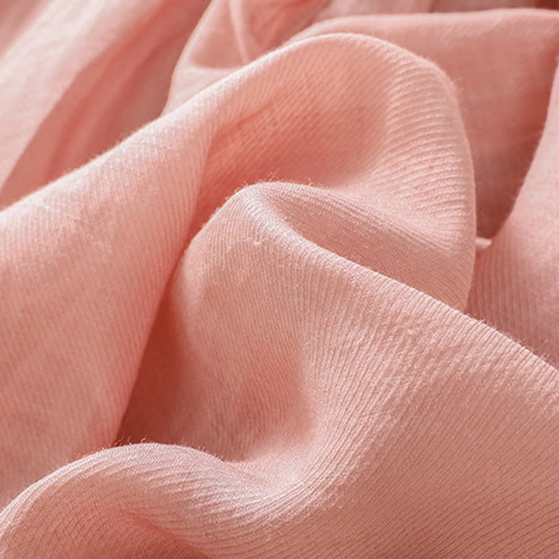 Cárdigan informal de lino y algodón para mujer, con cuello alto, manga tres cuartos y botones con volantes, estilo diario, con Buddha Stones - image 29