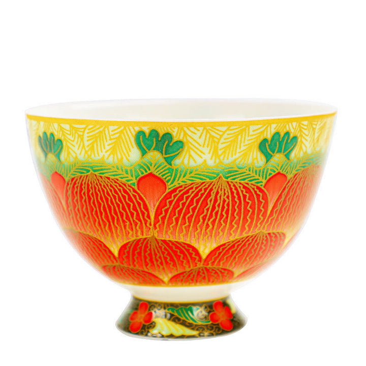 Tazas de té de flor de taza de té de cerámica de loto de Buddha Stones 100ml