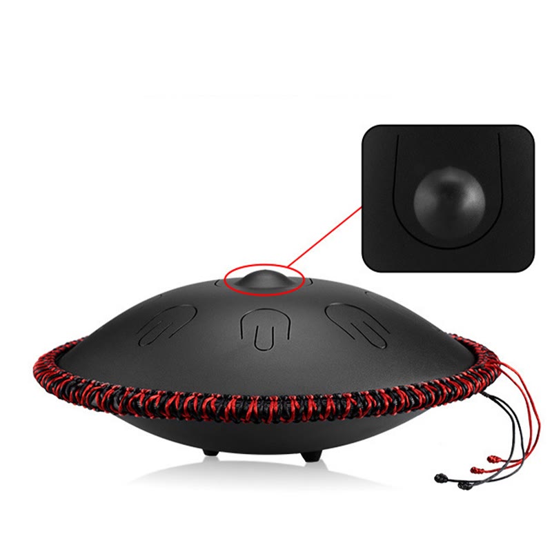 Tambor de lengüeta de acero Buddha Stones, kit de meditación y yoga con sonido curativo, instrumento de 9 notas y 15 pulgadas. - image 2