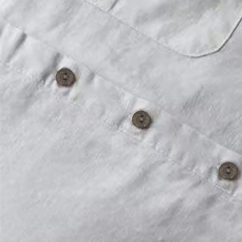 Camisa de mujer de manga larga con botones y bolsillos, con estampado de Buddha Stones. - image 2