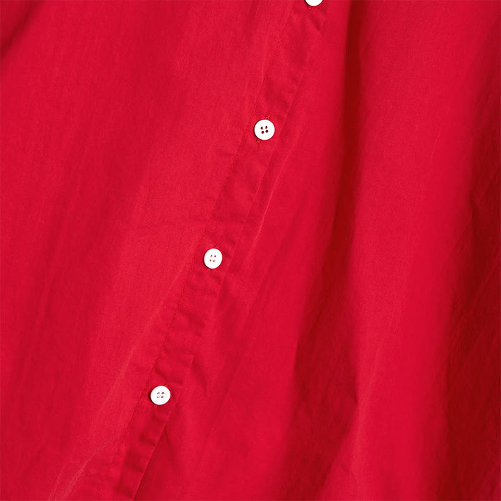 Camisa de lino y algodón de manga corta para mujer, informal, de verano, con cuello entallado y botones, estilo Buddha Stones - image 16