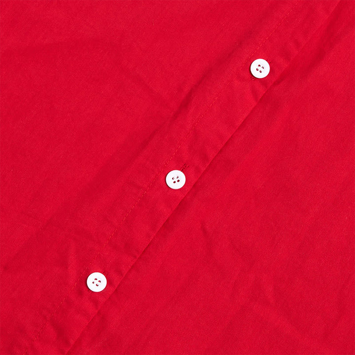 Camisa de lino y algodón de manga corta para mujer, informal, de verano, con cuello entallado y botones, estilo Buddha Stones - image 15