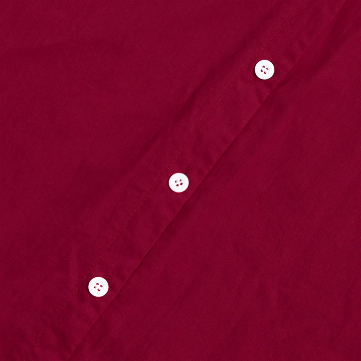 Camisa de lino y algodón de manga corta para mujer, informal, de verano, con cuello entallado y botones, estilo Buddha Stones - image 69