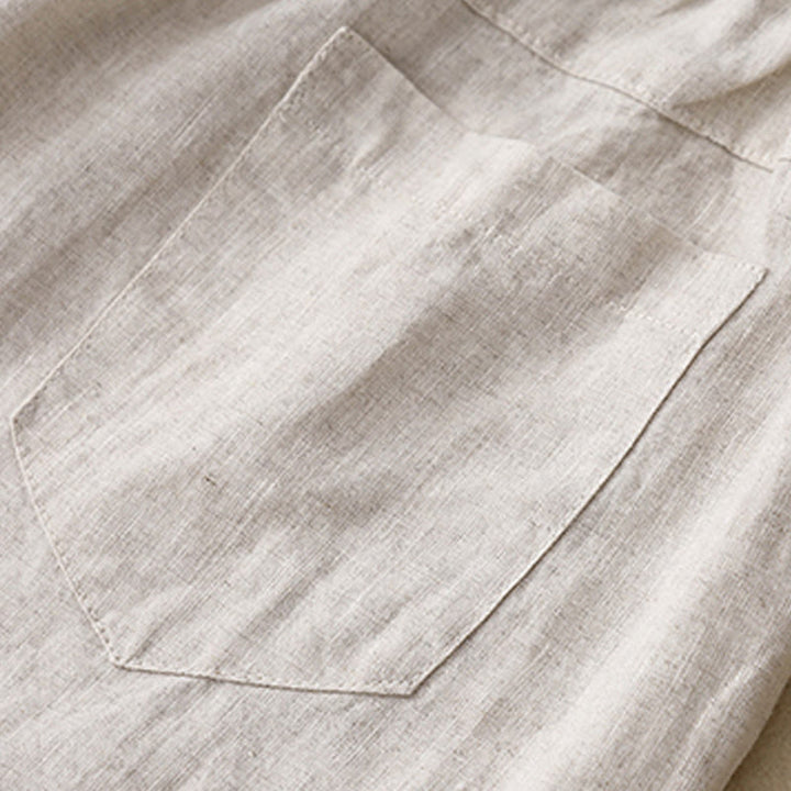 Pantalones cortos de algodón lisos con botones y bolsillos para mujer, estilo casual de verano, con Buddha Stones
